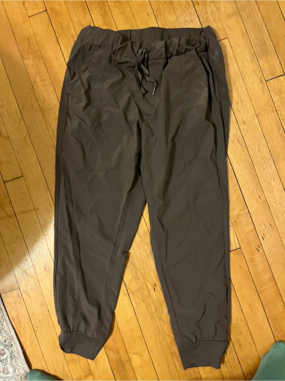 Apana women’s  Brown Elastic Waist Jogger Pants